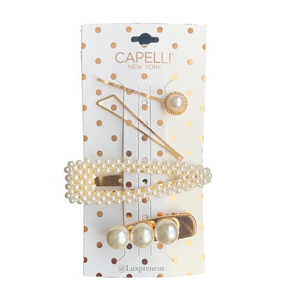 Pearl Hair Clips